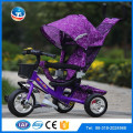 China triciclo al por mayor de los niños de las compras en línea con el remolque, nuevo modelo 4 en 1 triciclo para los cabritos, triciclo del bebé de los niños